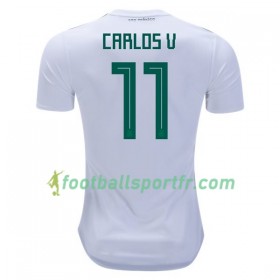 Tenue Mexique Carlos V 11 Exterieur Coupe du monde 2018 Maillot de Foot